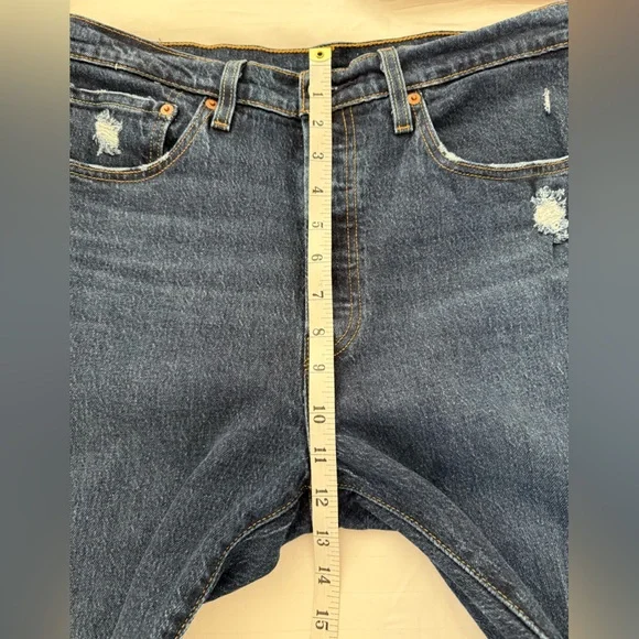 Levi's Dark Blue Skinny Jeans for Women - Picture 14 of 16